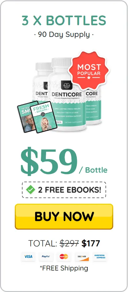 Denticore 3 Bottle